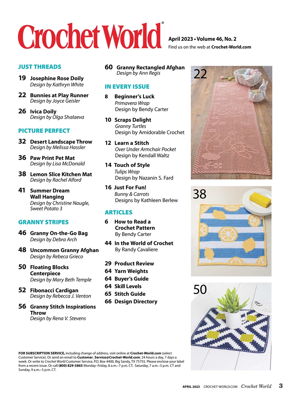 Crochet World Preview Pages