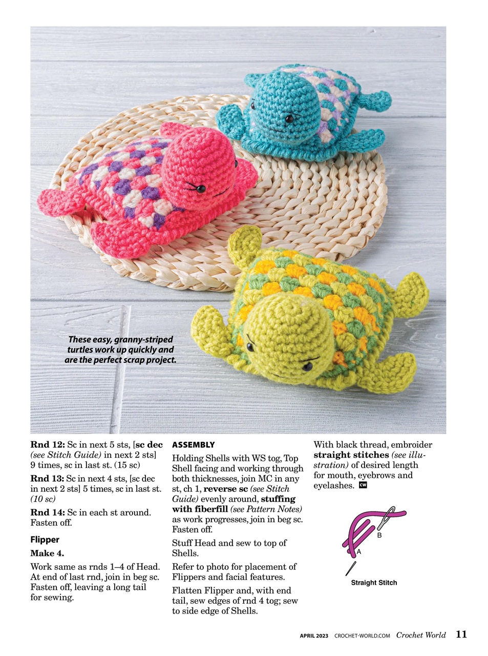 Crochet World Preview Pages