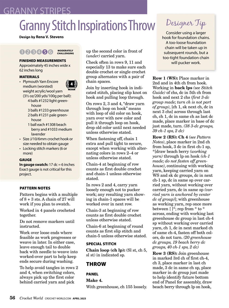 Crochet World Preview Pages