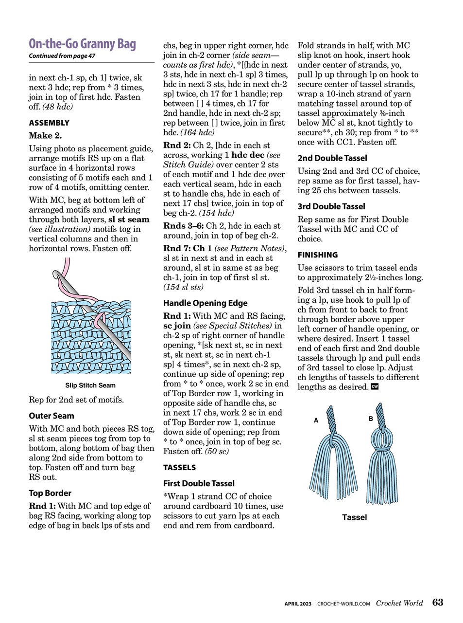 Crochet World Preview Pages