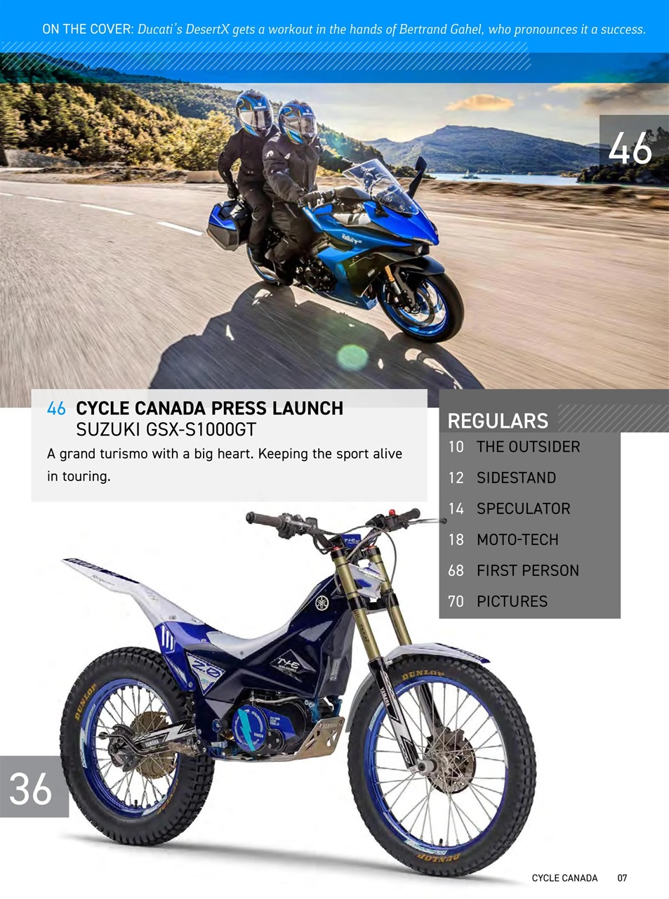 Cycle Canada Preview Pages