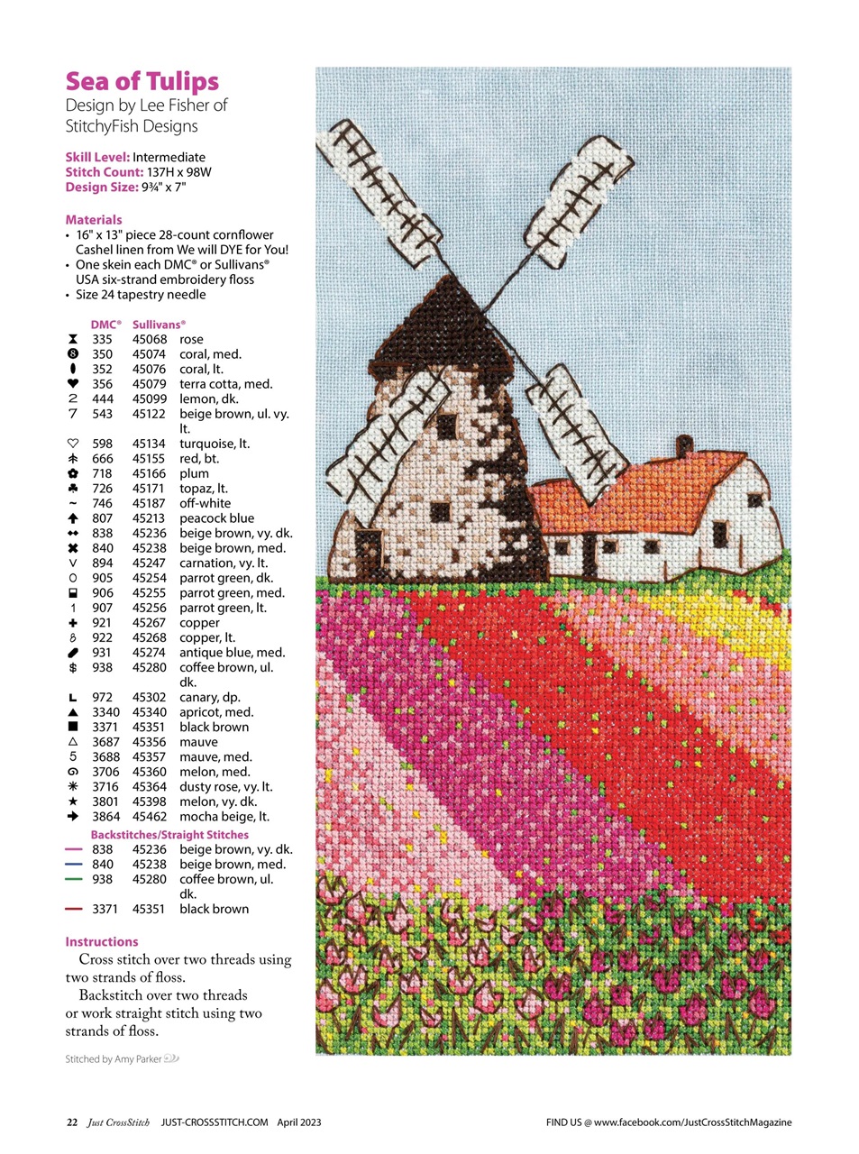 Just CrossStitch Preview Pages