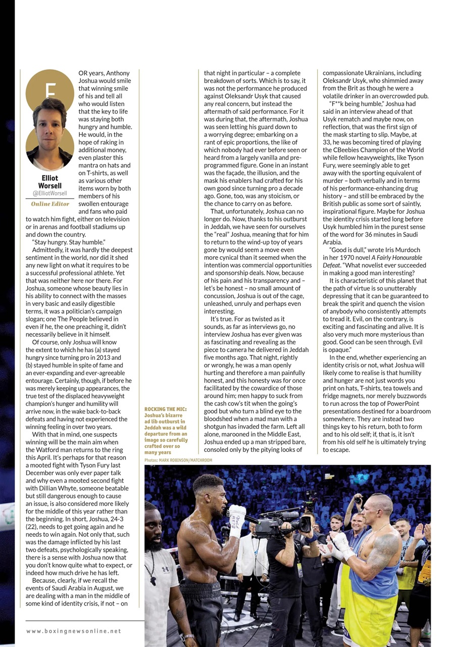 Boxing News Preview Pages