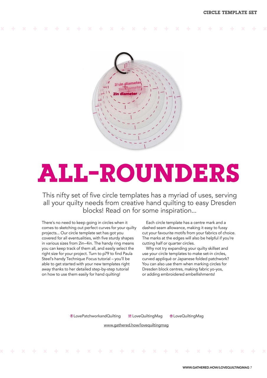 Love Patchwork & Quilting Preview Pages