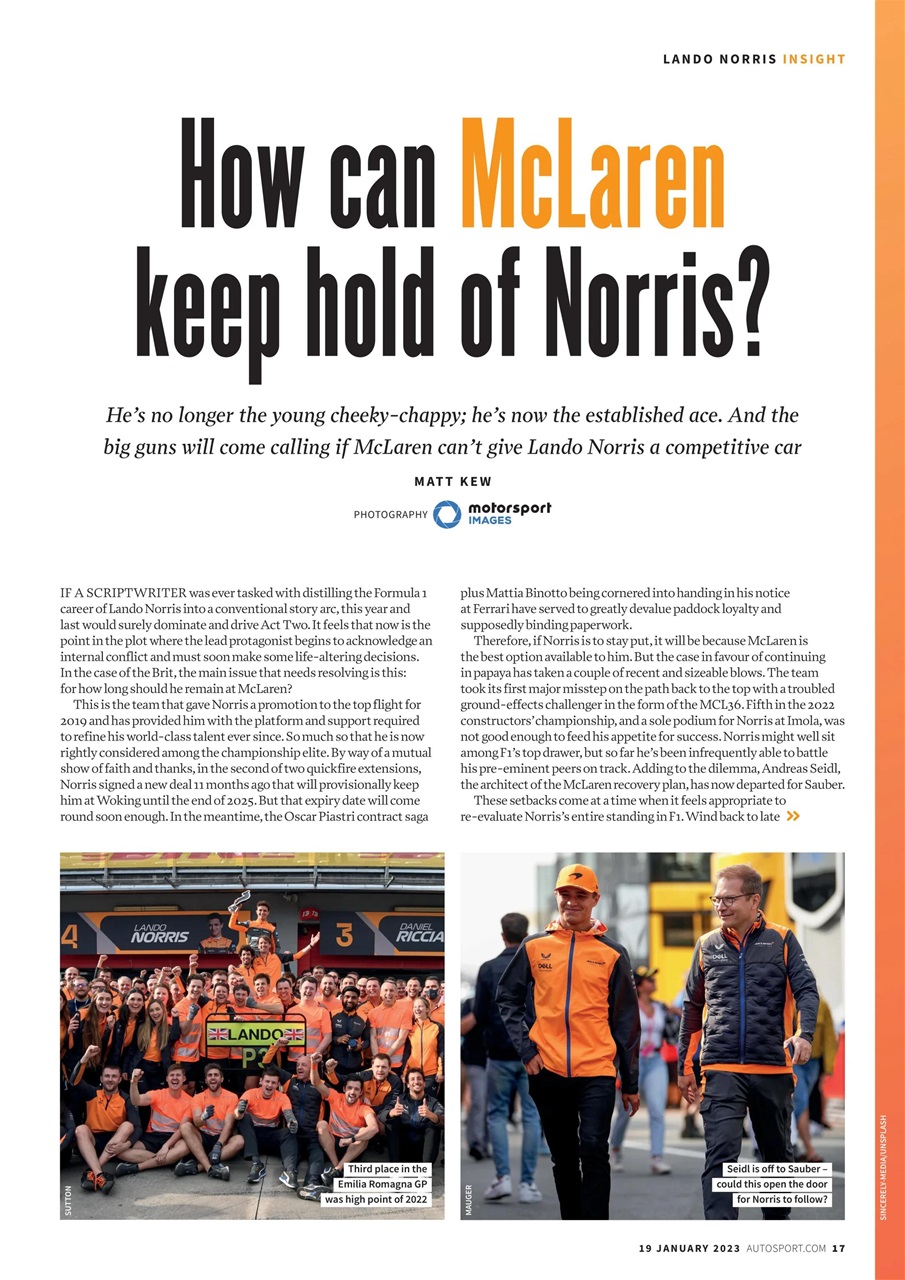 Autosport Preview Pages