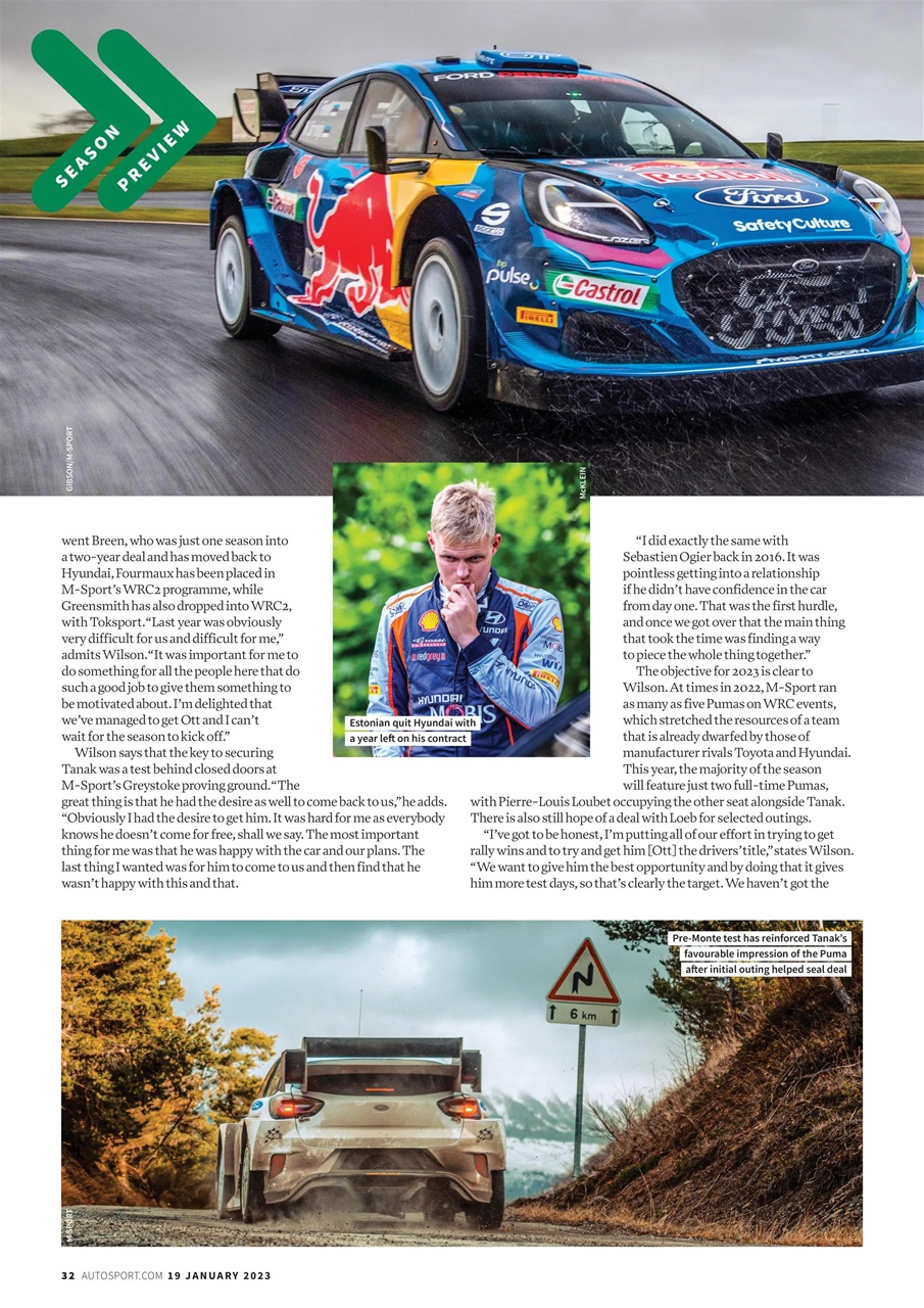 Autosport Preview Pages
