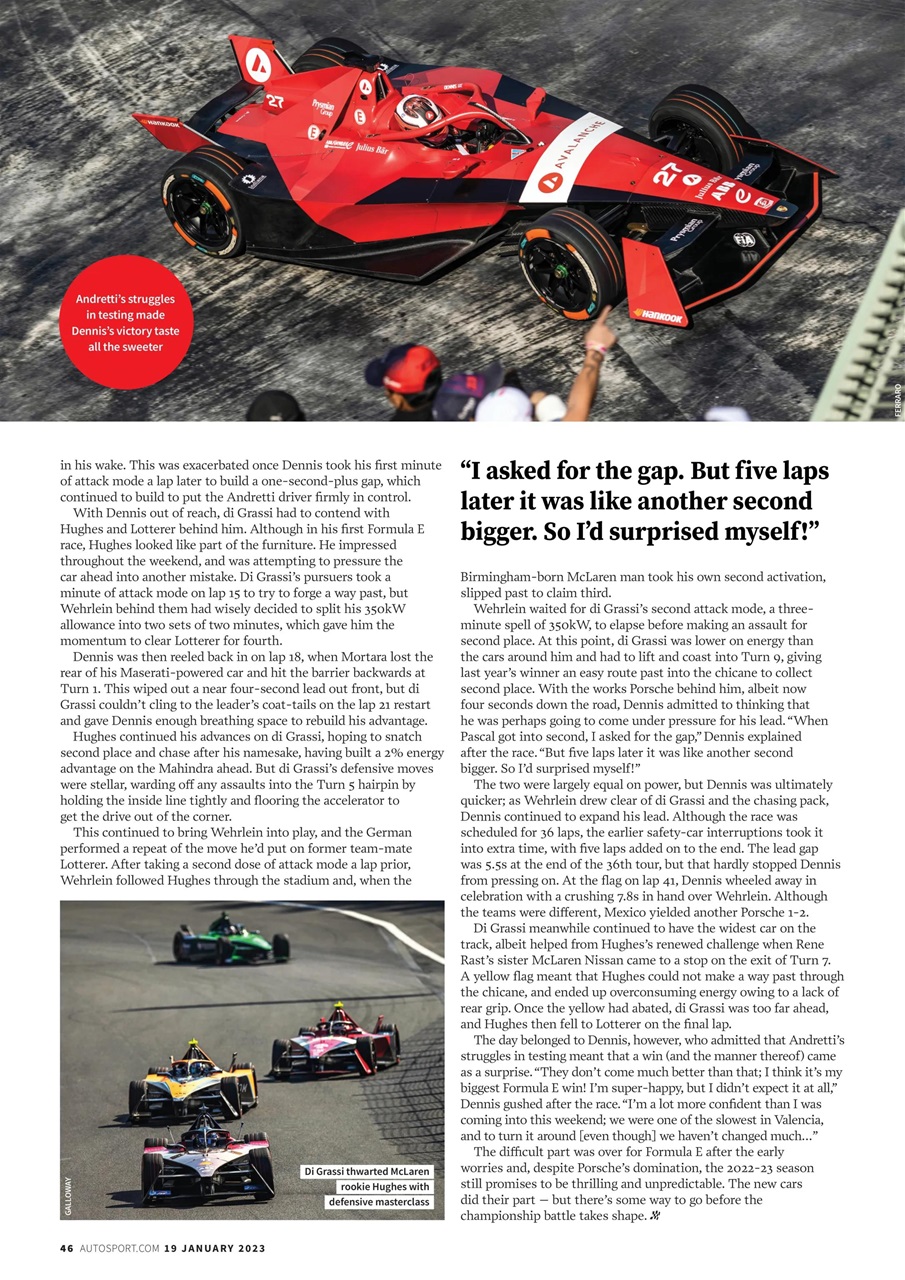 Autosport Preview Pages