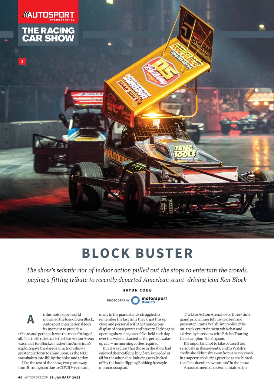 Autosport Preview Pages