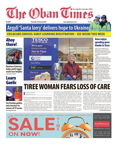 The Oban Times & Lochaber Times issue 19-Jan-2023