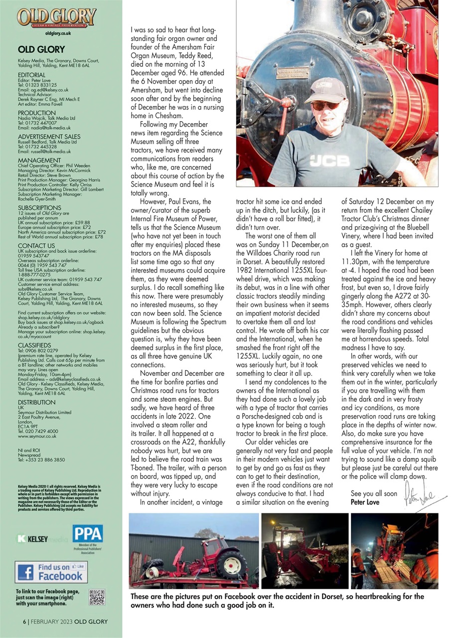 Old Glory Magazine Preview Pages