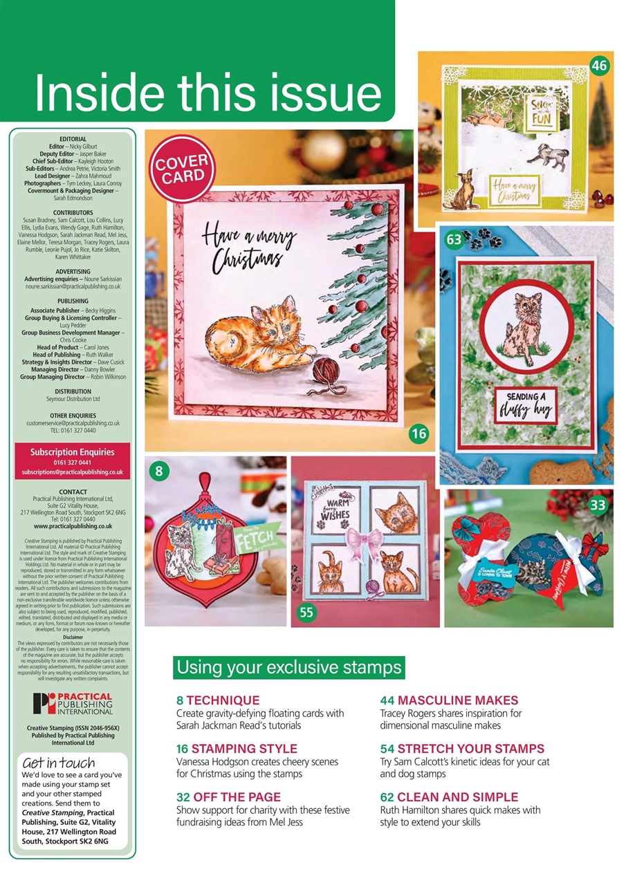 Creative Stamping Preview Pages