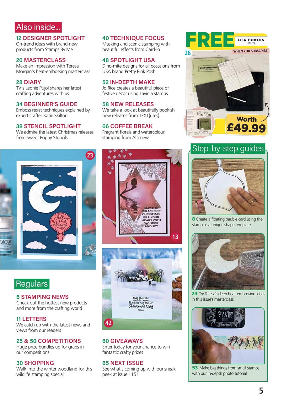 Creative Stamping Preview Pages