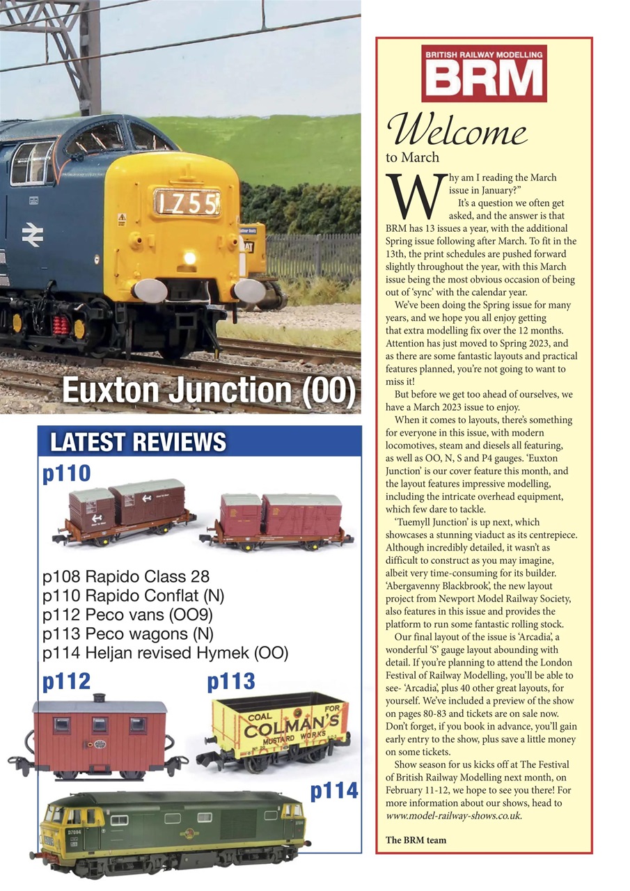 British Railway Modelling (BRM) Preview Pages