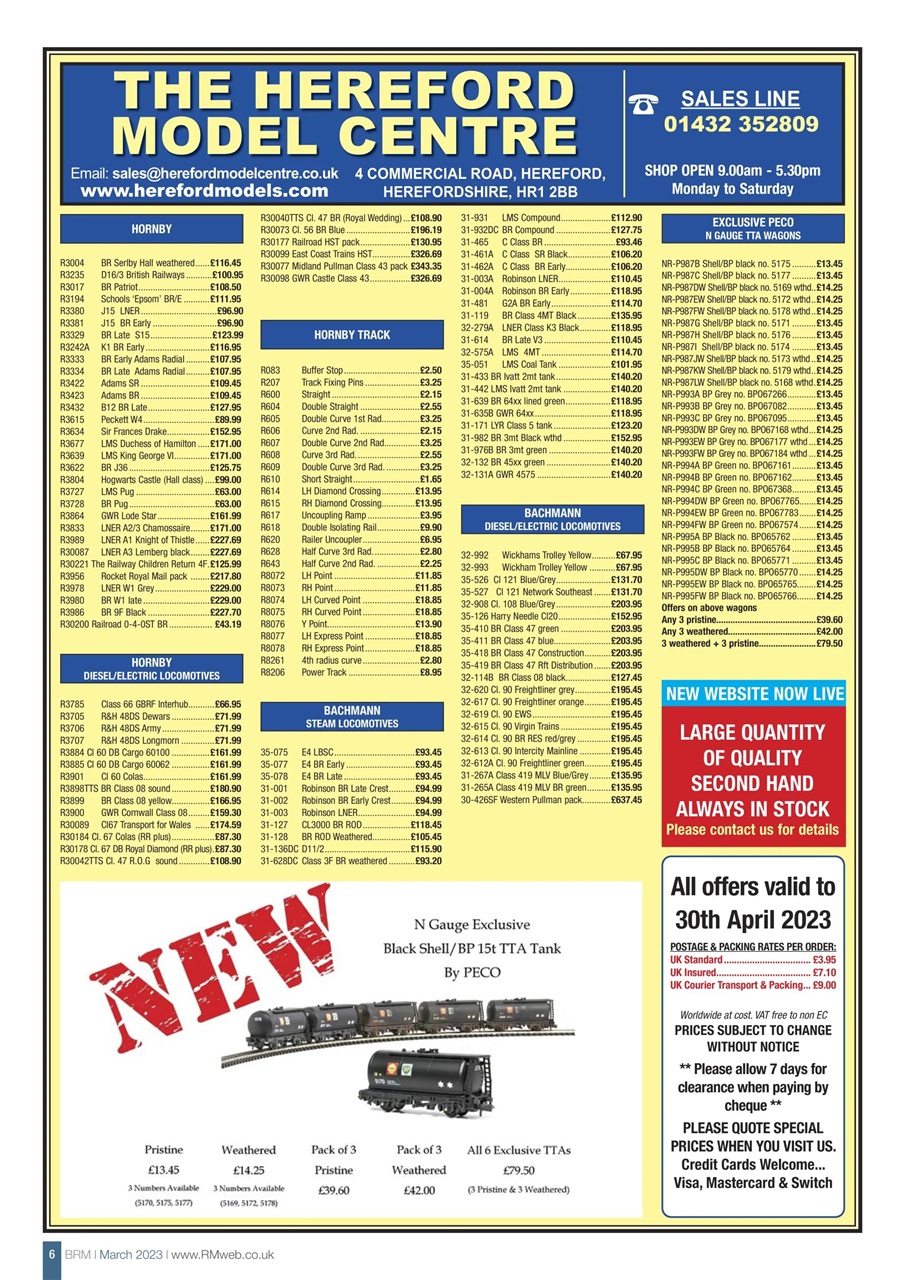 British Railway Modelling (BRM) Preview Pages