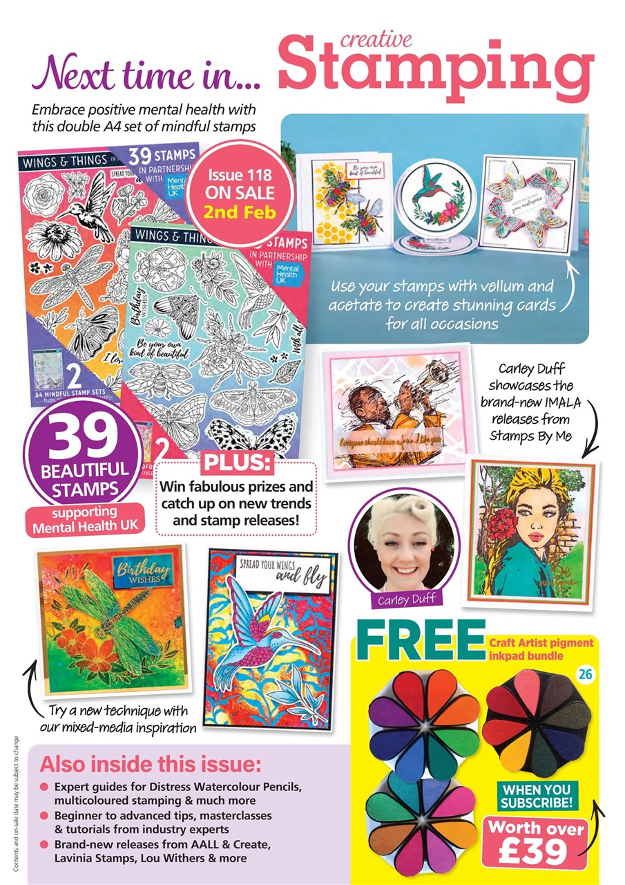 Creative Stamping Preview Pages