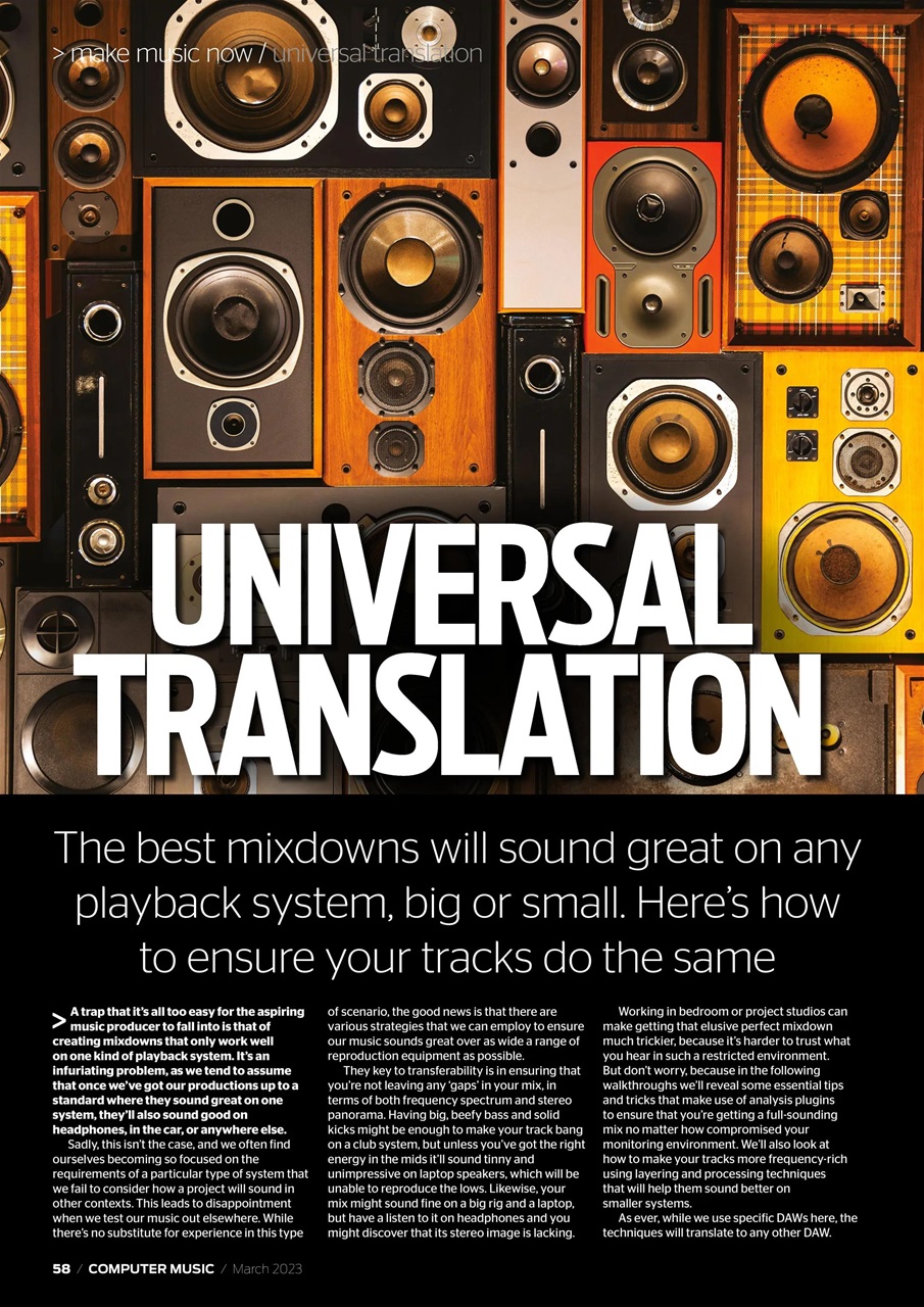 Computer Music Preview Pages