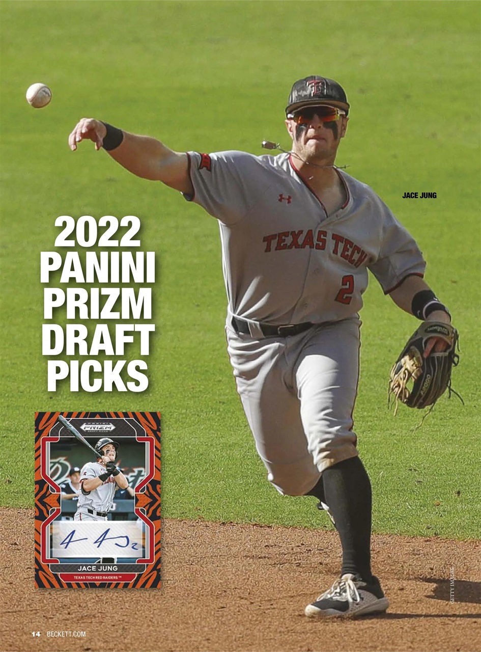 Beckett Baseball Magazine Preview Pages