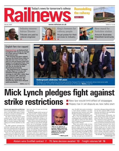 Railnews issue January 2023