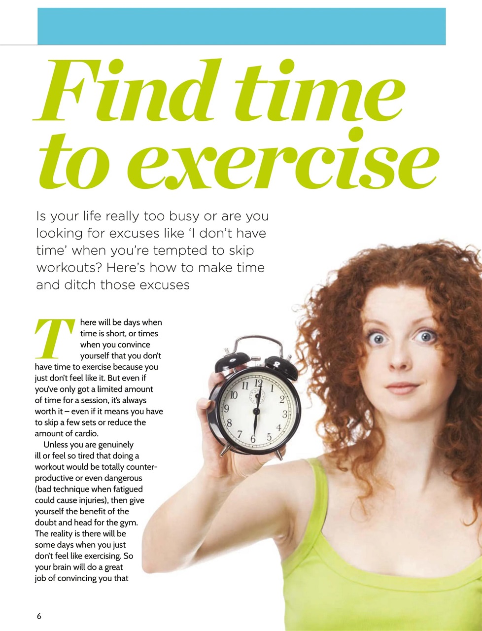 Women’s Fitness Guides Preview Pages