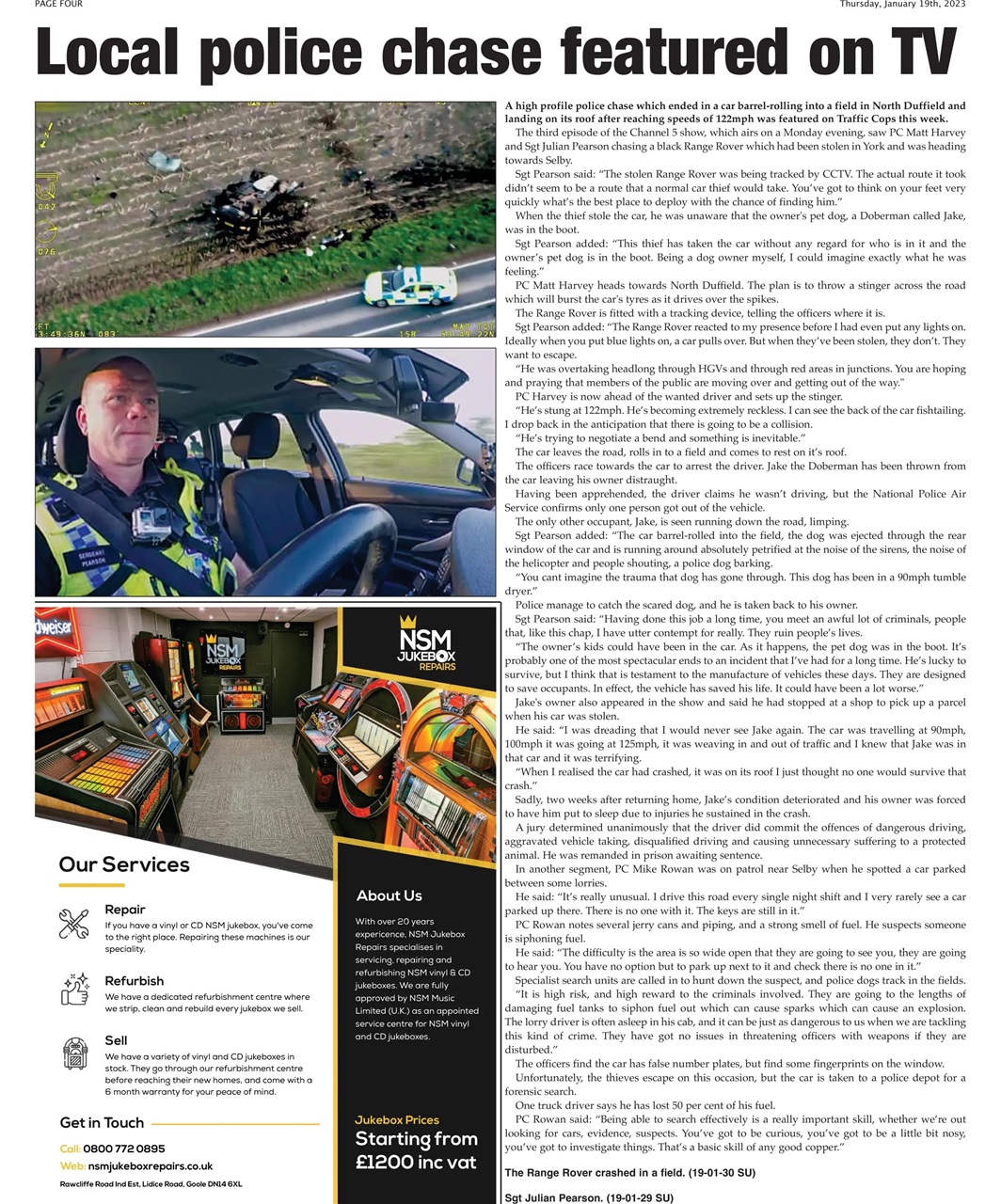 Selby Times Preview Pages