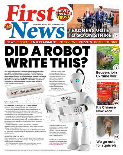 First News issue 