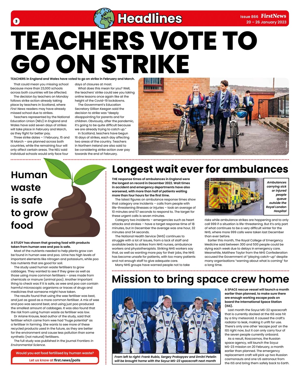 First News Preview Pages