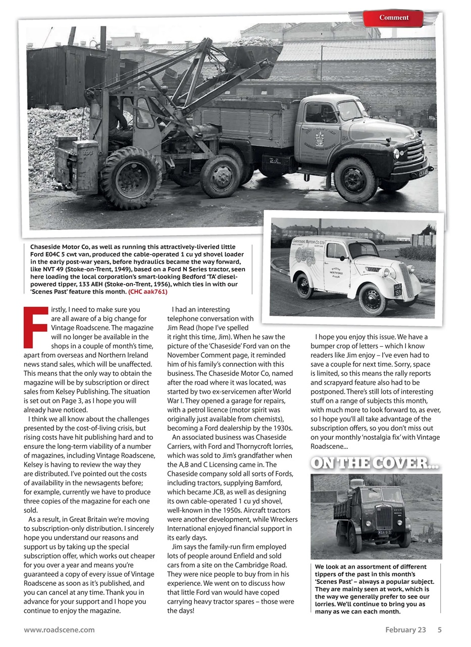 Vintage Roadscene Preview Pages