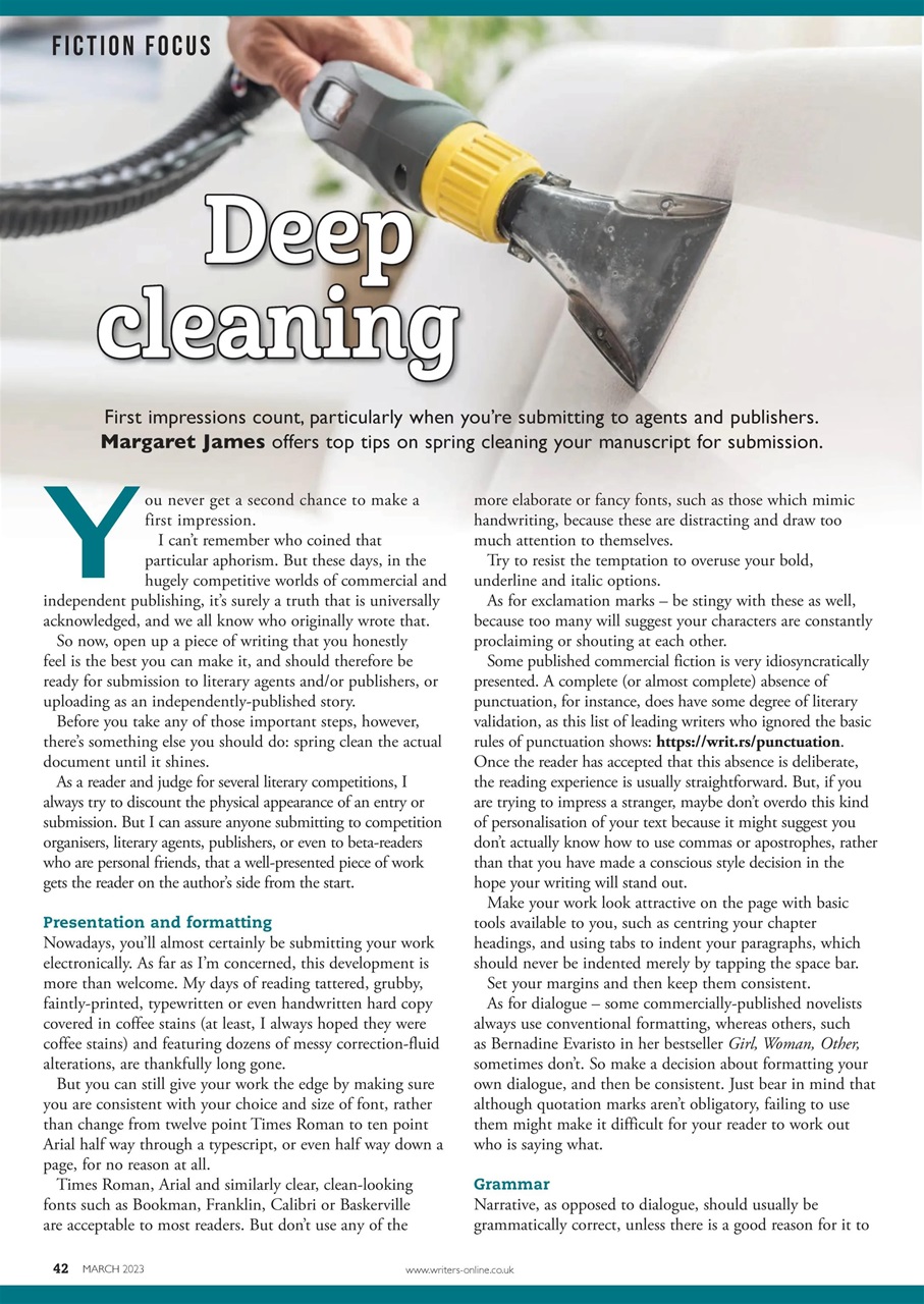 Writing Magazine Preview Pages