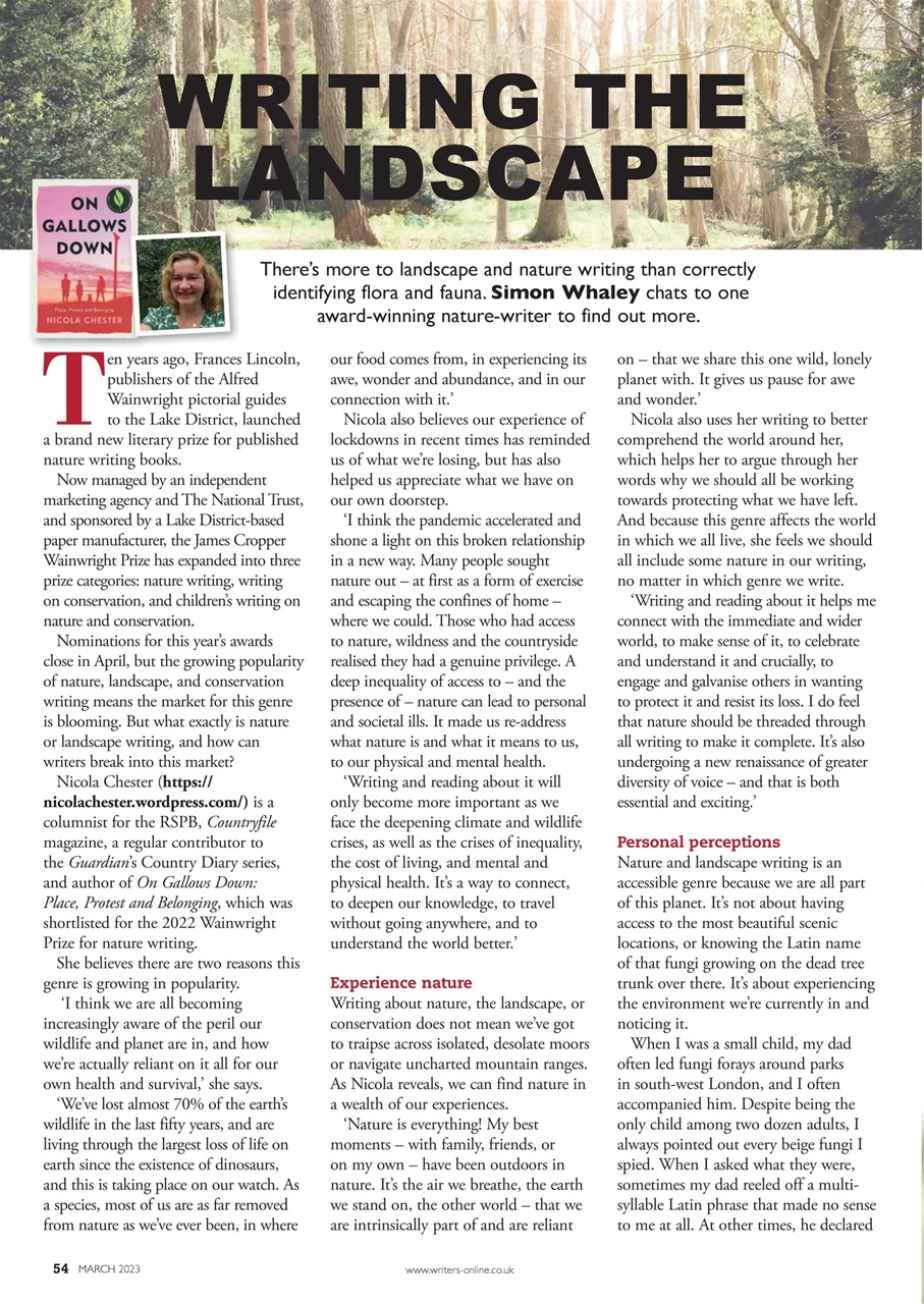 Writing Magazine Preview Pages