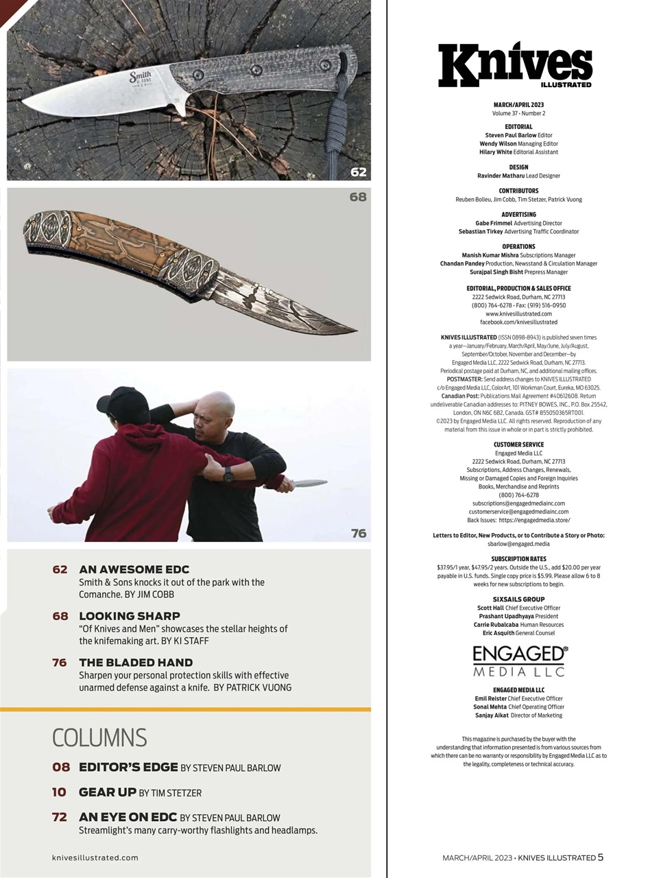 Knives Illustrated Preview Pages