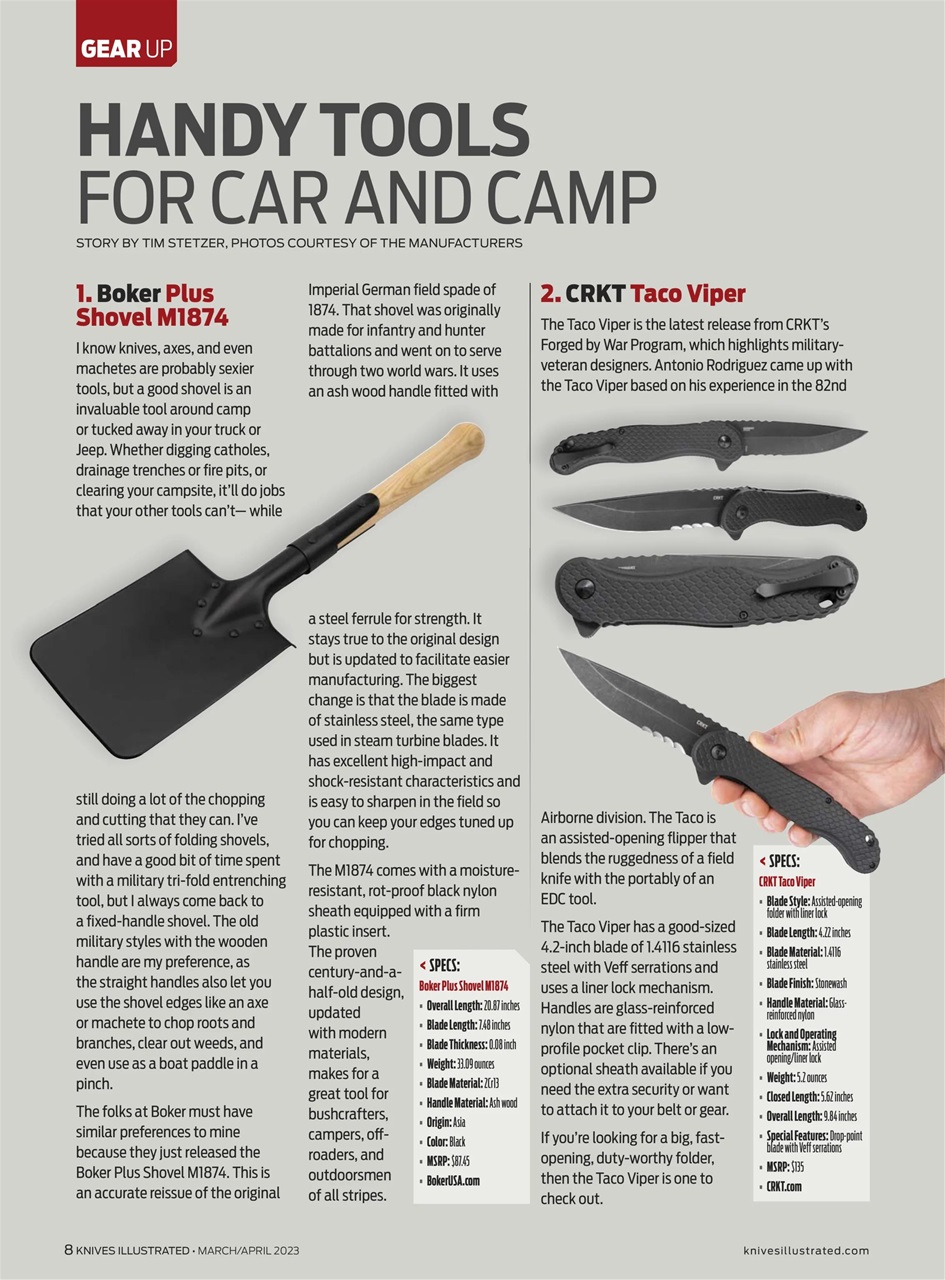 Knives Illustrated Preview Pages