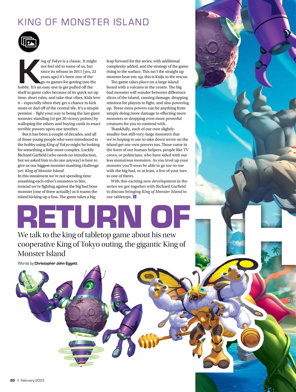 Tabletop Gaming Preview Pages