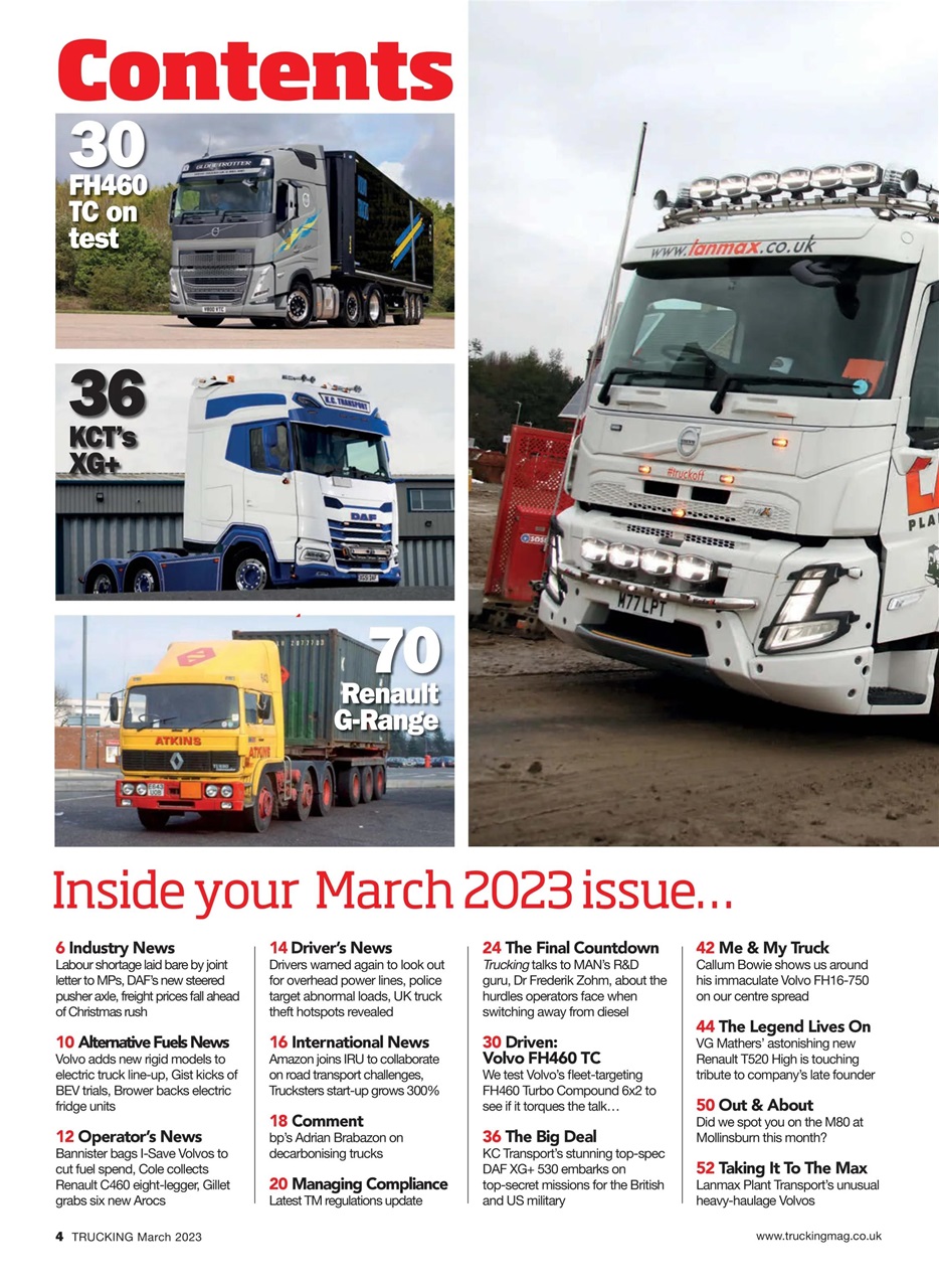 Trucking Magazine Preview Pages
