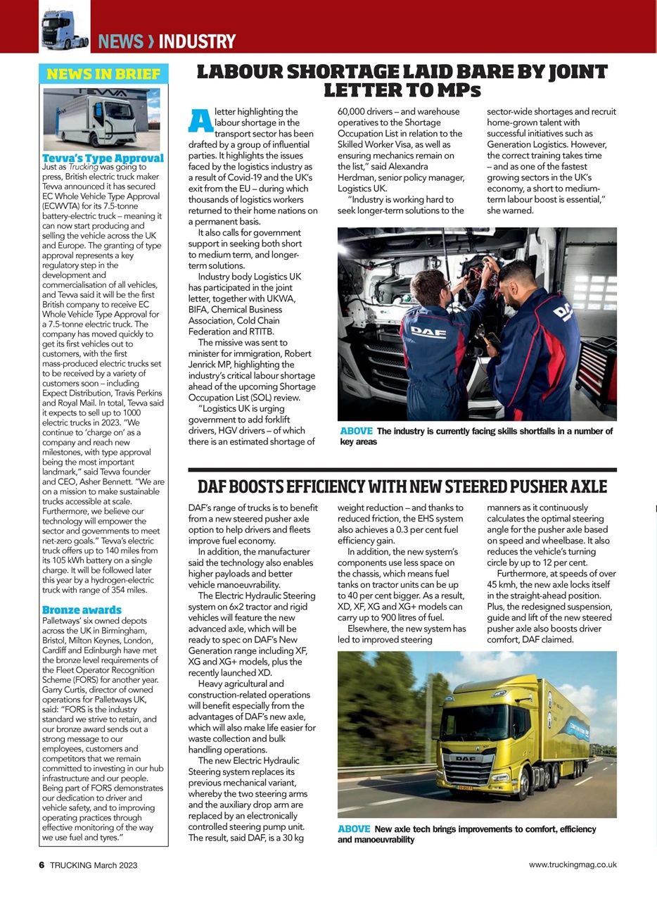 Trucking Magazine Preview Pages
