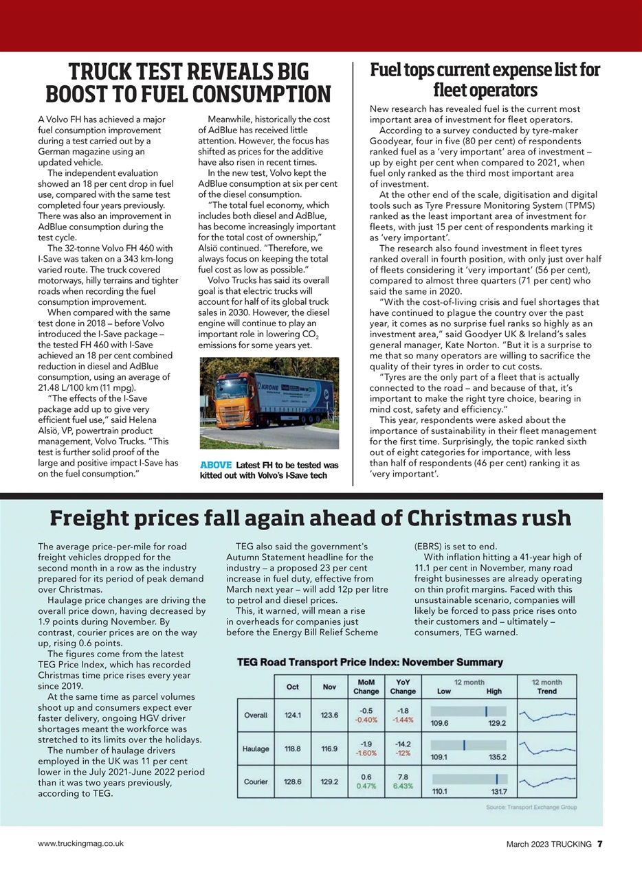 Trucking Magazine Preview Pages