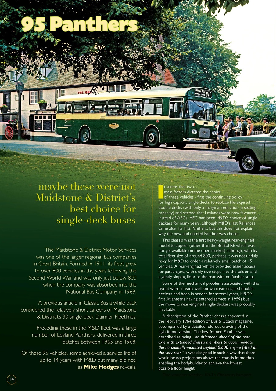 Classic Bus Preview Pages