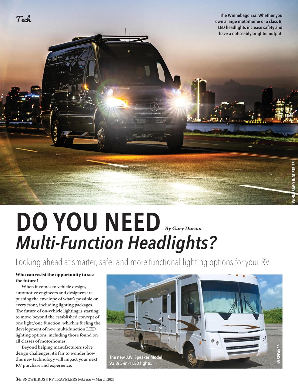 Snowbirds & RV Travelers Preview Pages