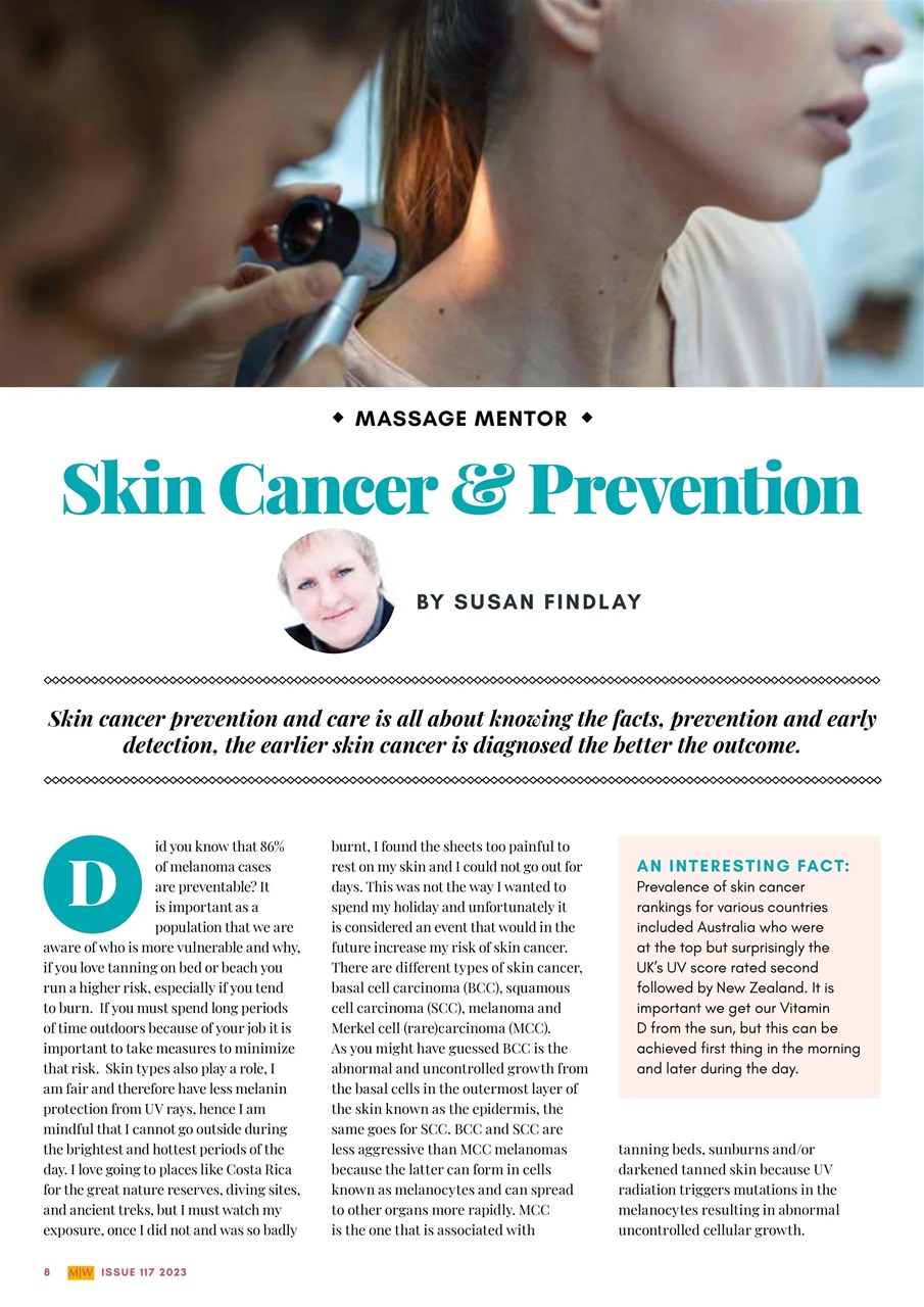 Massage World Preview Pages