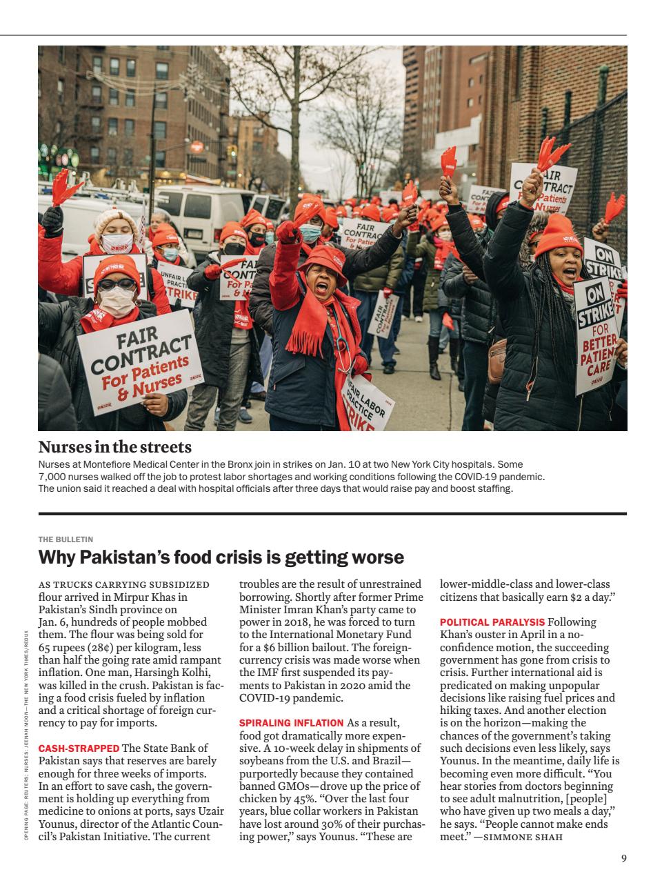 TIME Magazine Europe Preview Pages