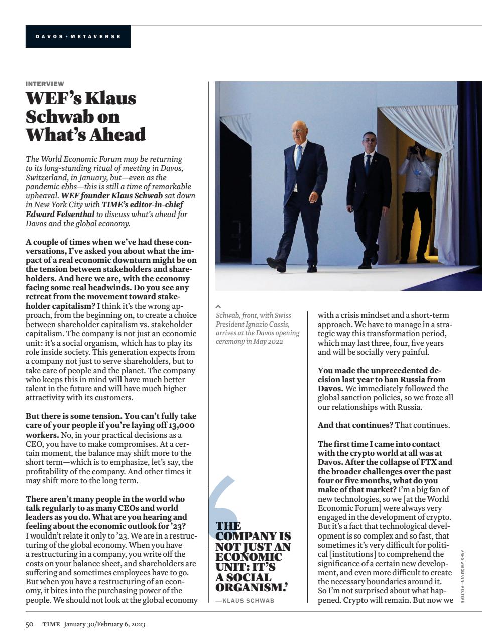 TIME Magazine Europe Preview Pages