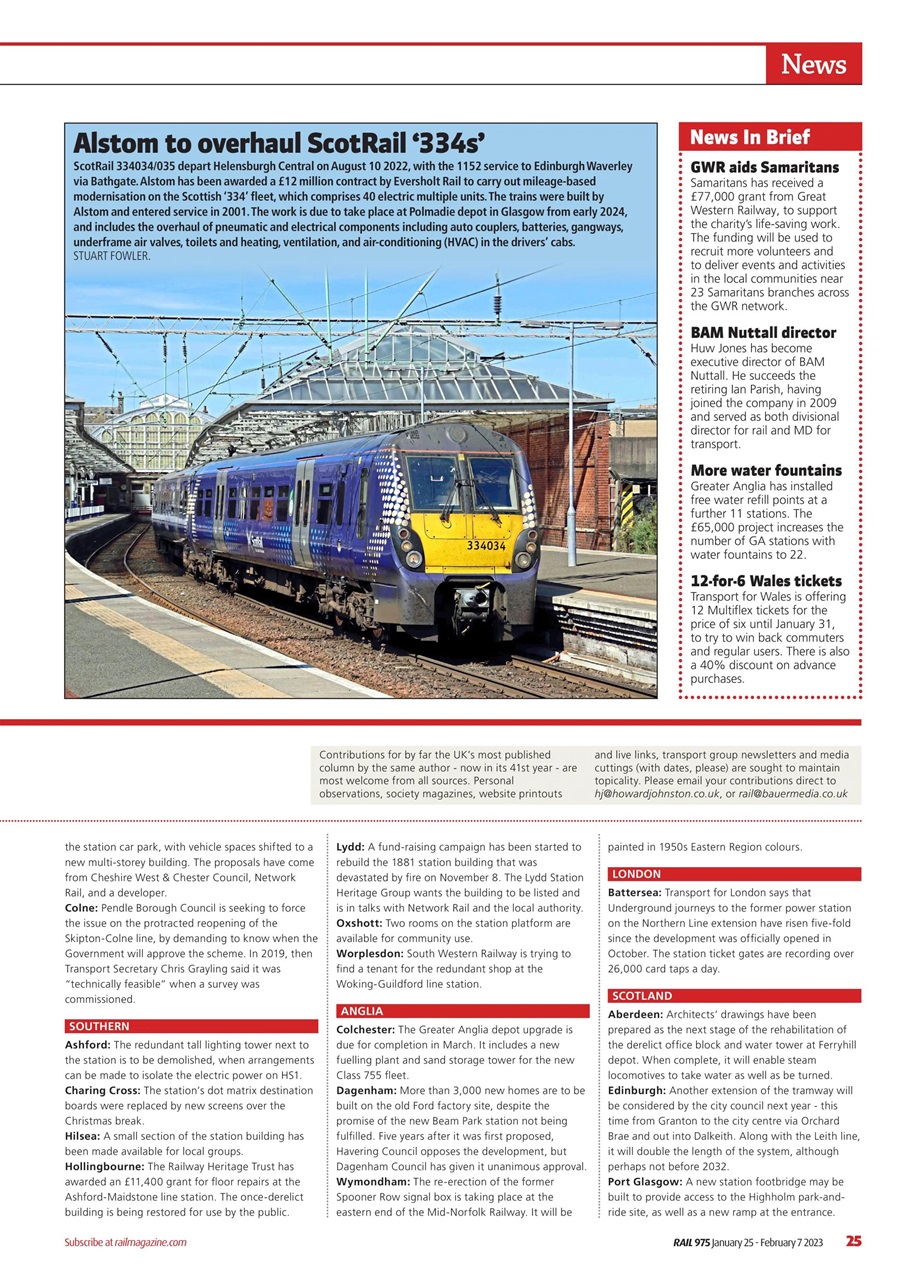 Rail Preview Pages
