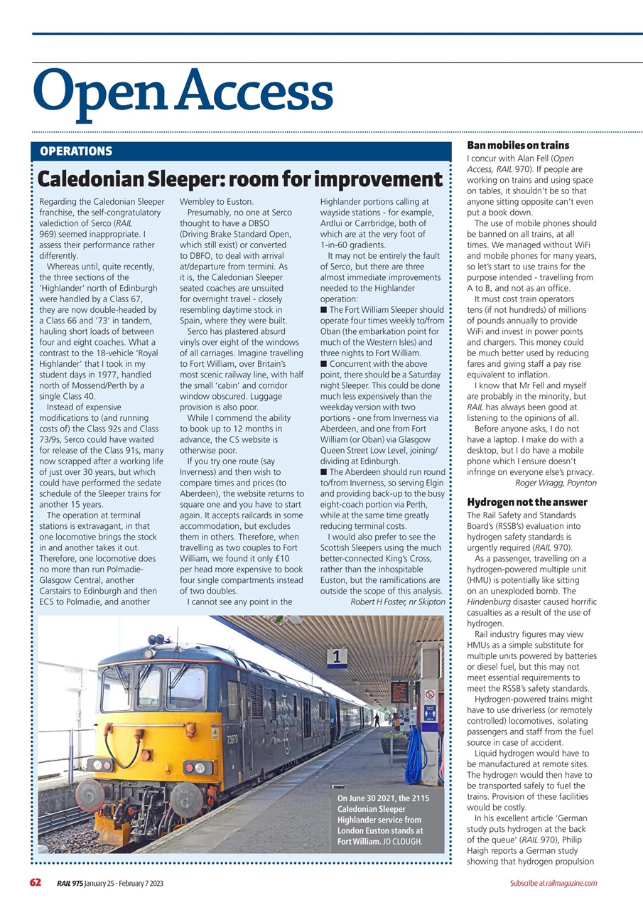 Rail Preview Pages