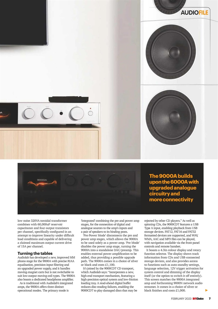 Hi-Fi Choice Preview Pages