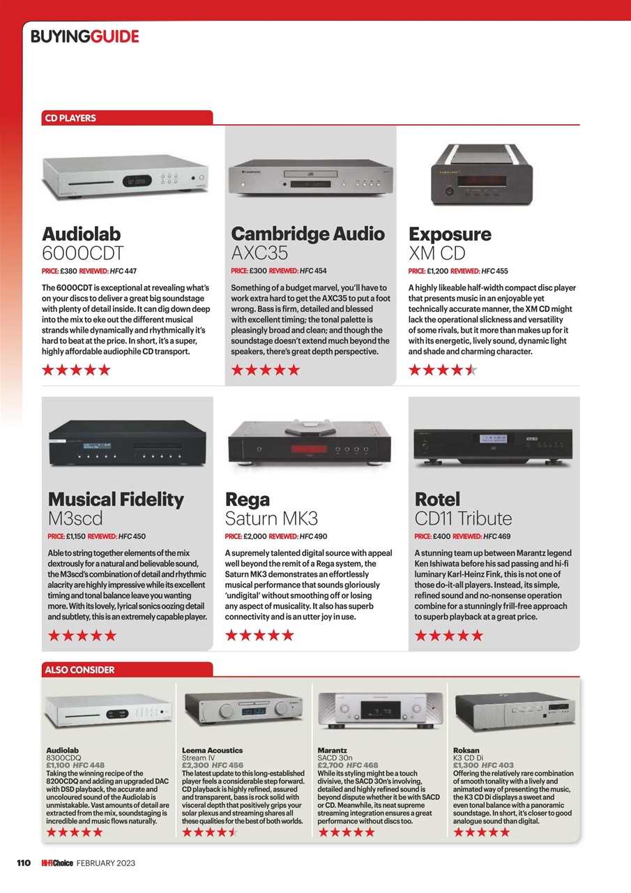 Hi-Fi Choice Preview Pages