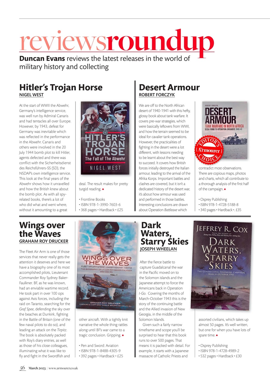 The Armourer Preview Pages