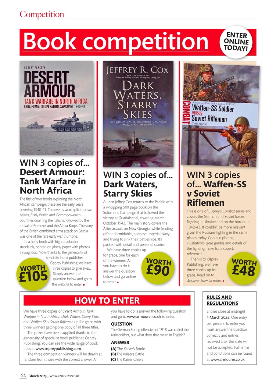 The Armourer Preview Pages