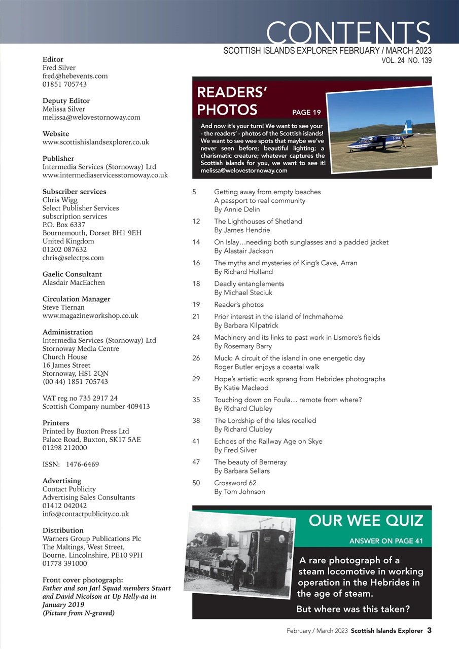 Scottish Islands Explorer Preview Pages