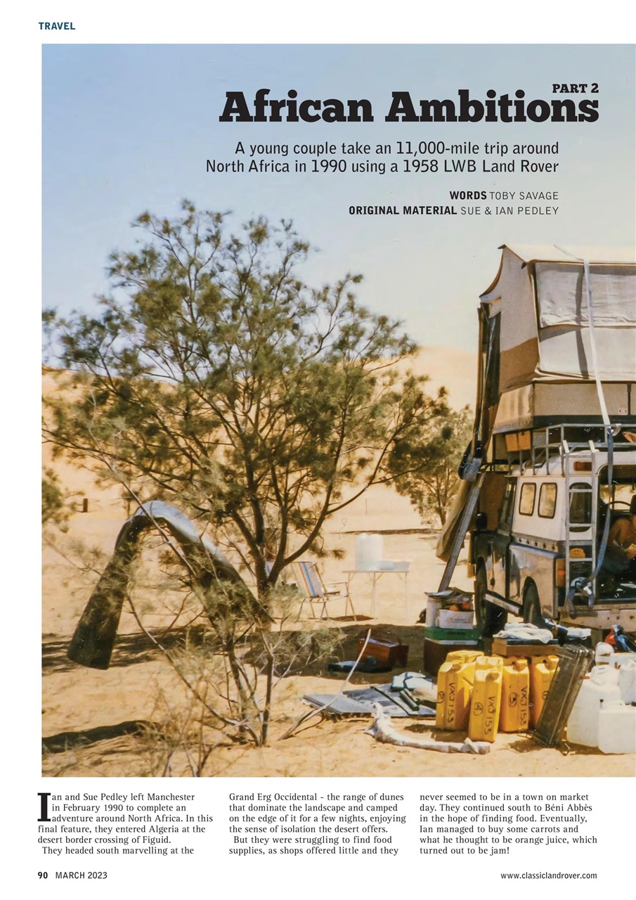 Classic Land Rover Magazine Preview Pages