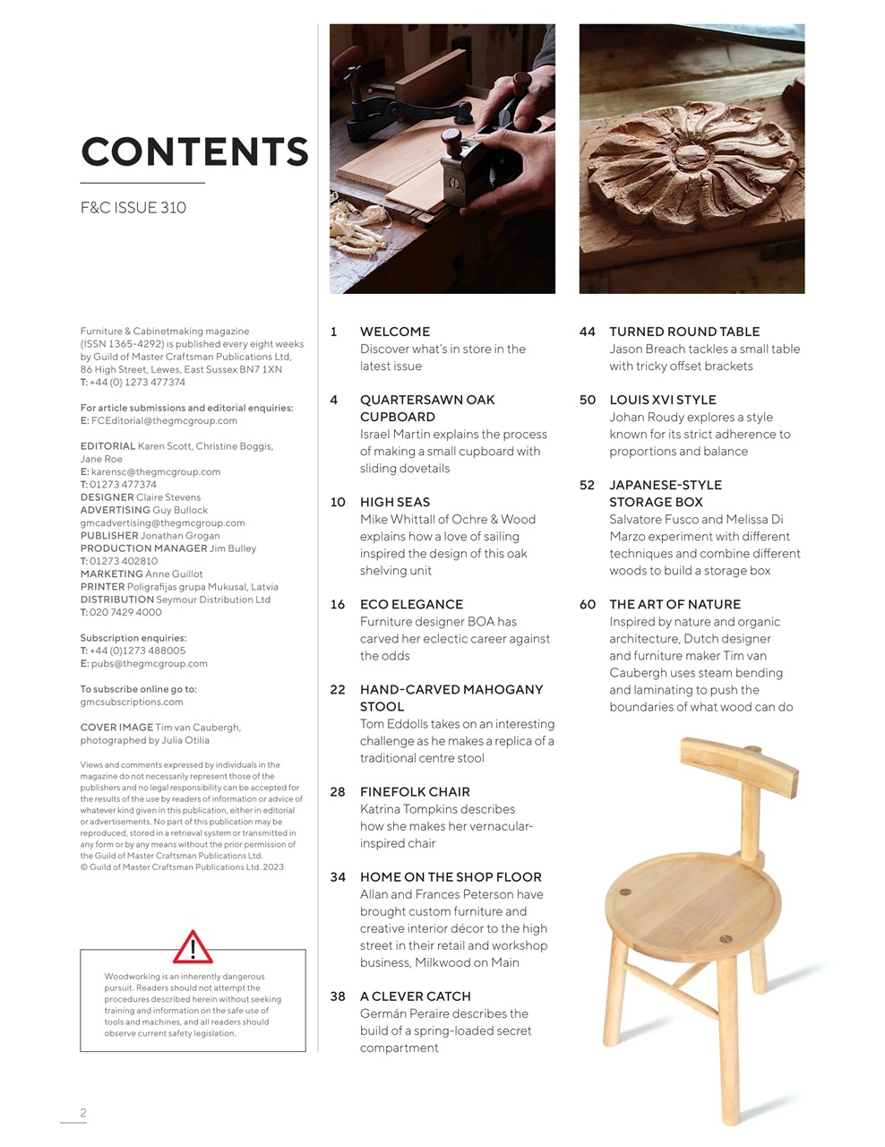 Furniture & Cabinetmaking Preview Pages