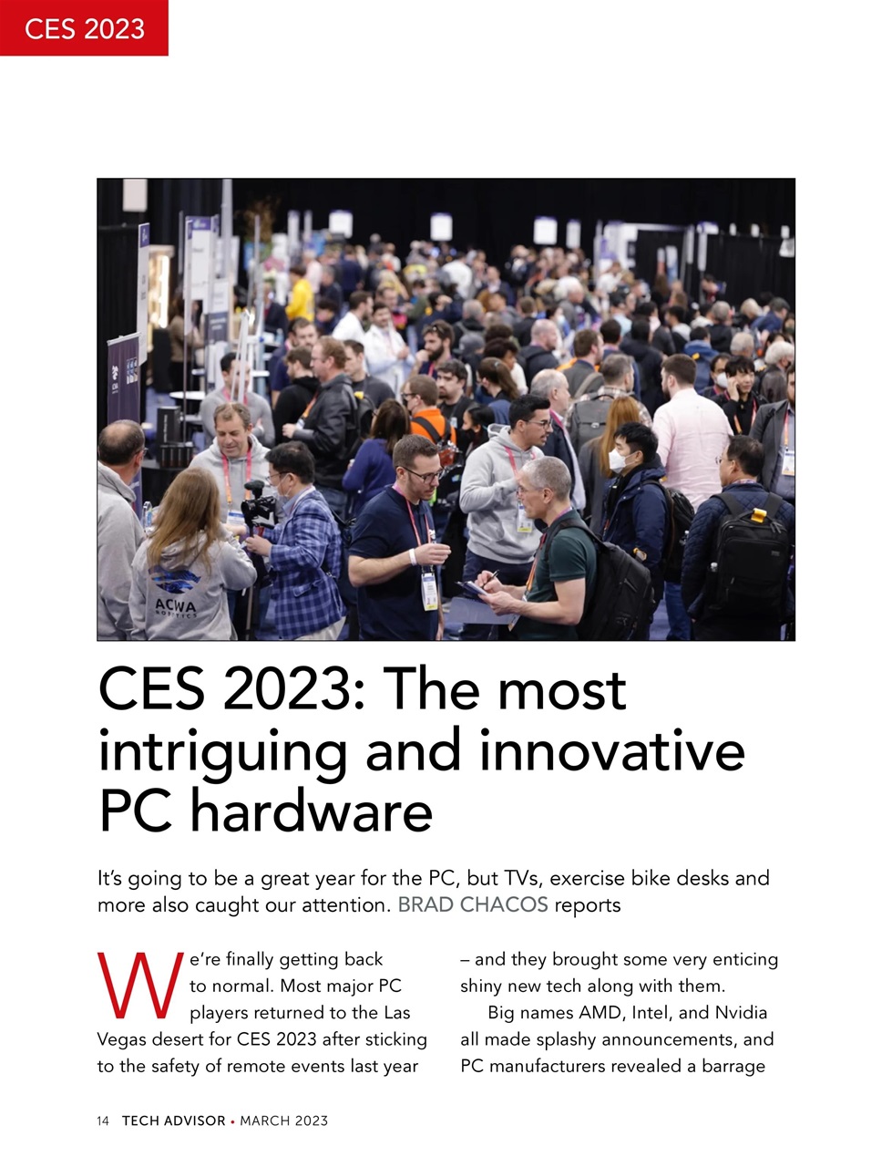 Tech Advisor Preview Pages